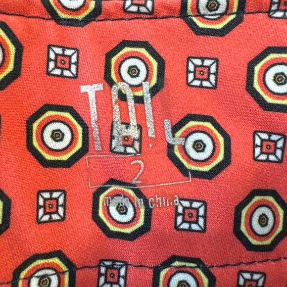 Tail Women's Golf Pants Navy Blue Crop Length Silver Snap Detail SZ 2 Athleisure - Picture 4 of 11